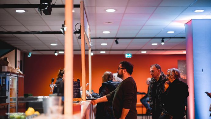 IFFR Rotterdam with people having fun.