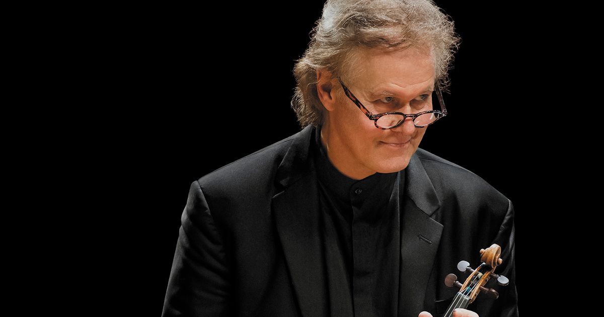 Augustin Dumay — sterviolist speelt Schumann en Brahms