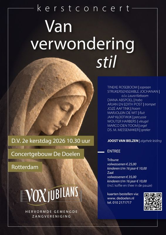 Van verwondering stil