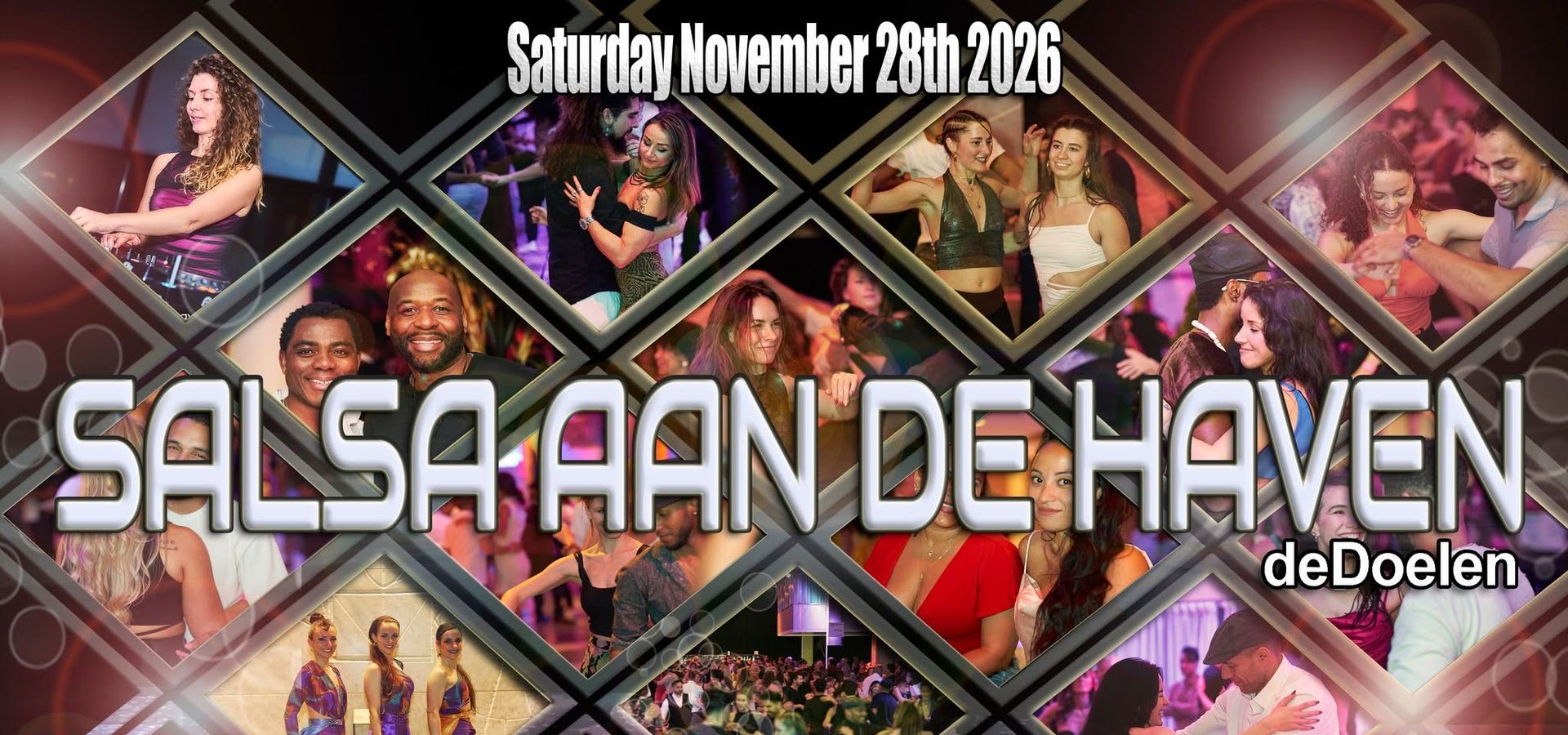 Poster Salsa aan de Haven