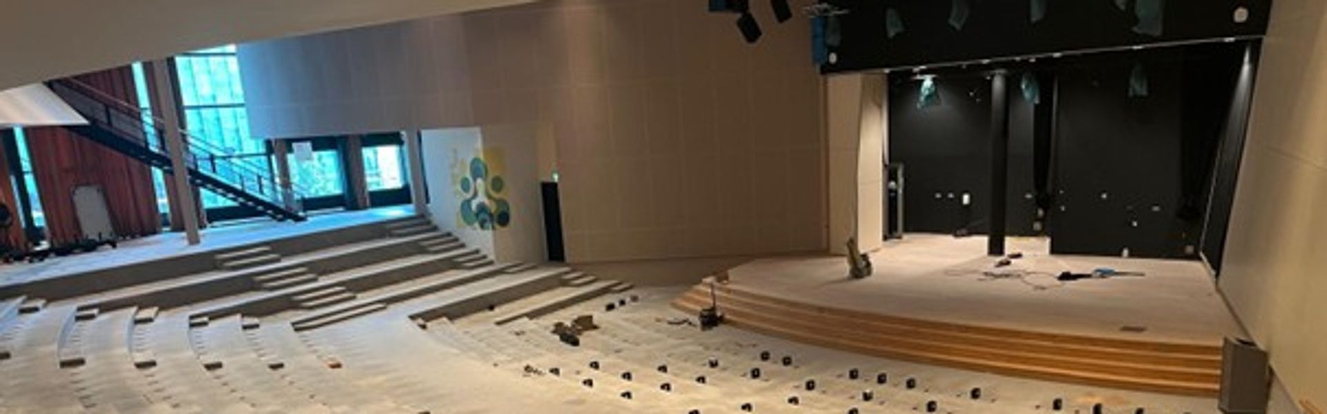 Photo of de Willem Burger Zaal under construction