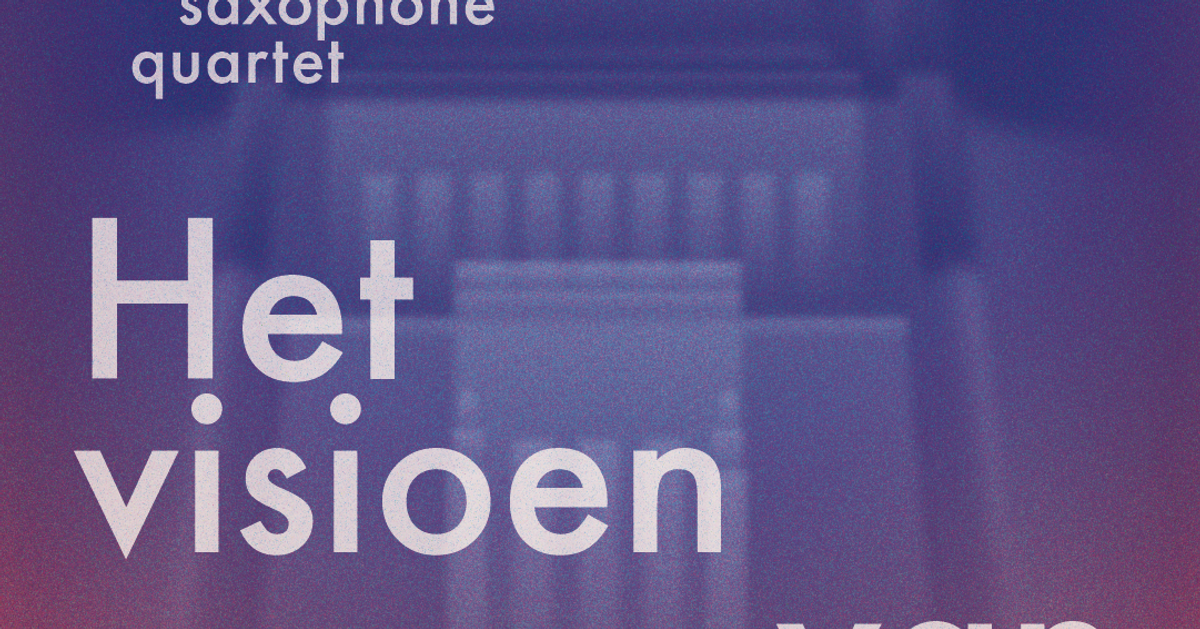Berlage Saxophone Quartet met Vincent Bijloo