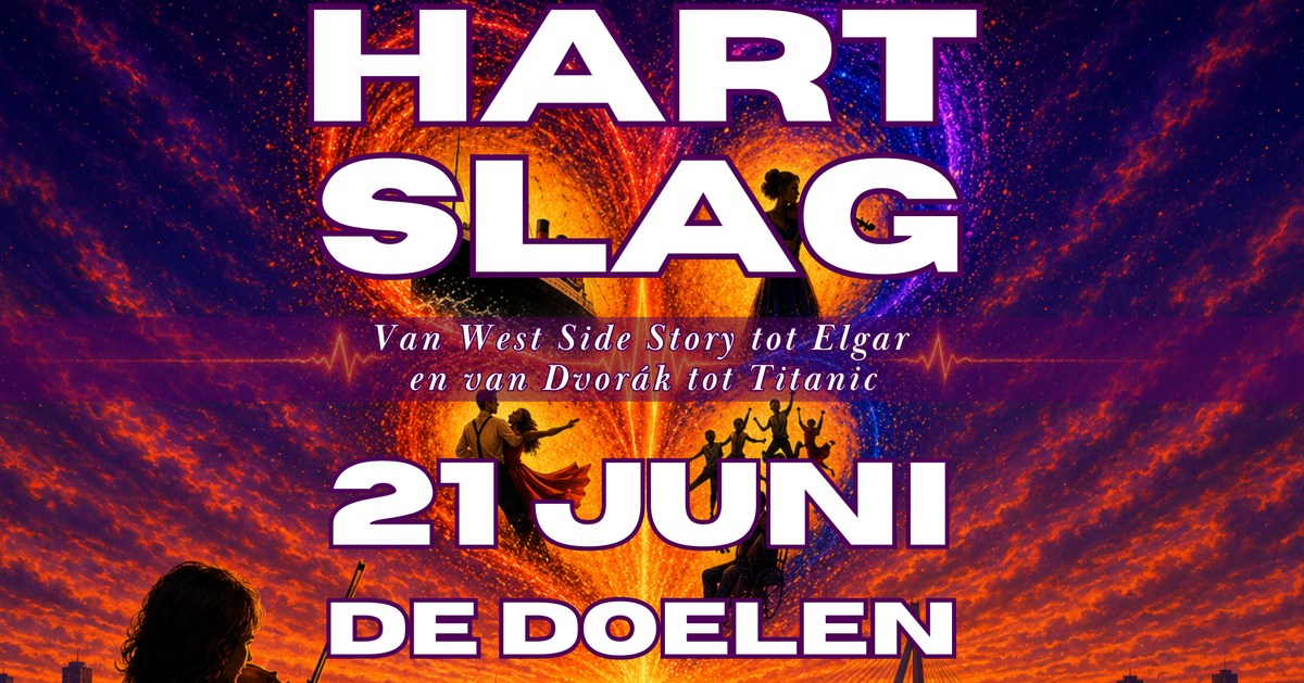 Hartslag — Familievoorstelling met dans en theater door het Rotterdams Jeugd Symfonie Orkest