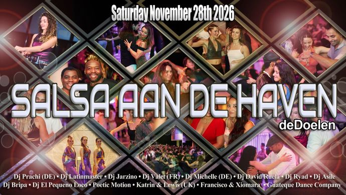 Poster Salsa aan de Haven