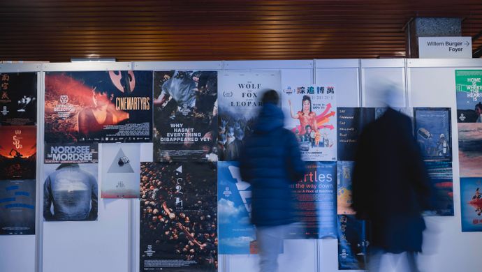 IFFR Rotterdam with people having fun.