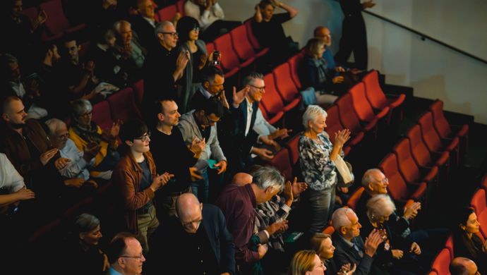 Publiek applaudiseert