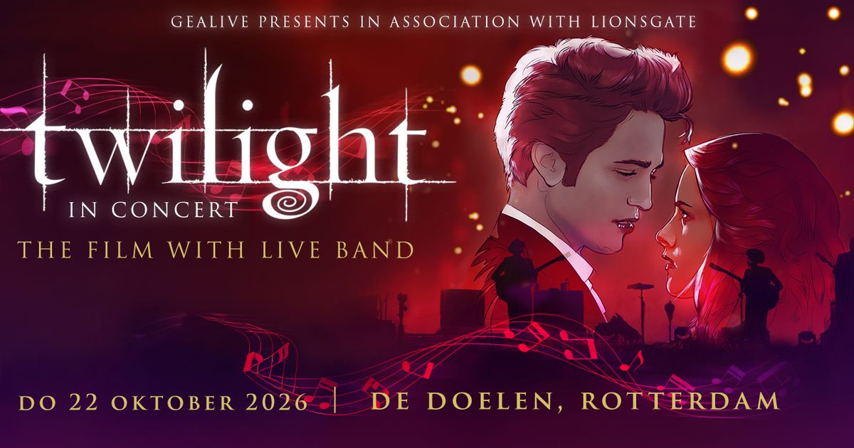 Twilight in Concert — beleef de legendarische saga als een episch filmconcert, verlicht door 1000 kaarsen
